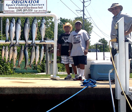 Originator Fishing Charter :: From St Joe, MI on Lake Michigan and the St Joe River