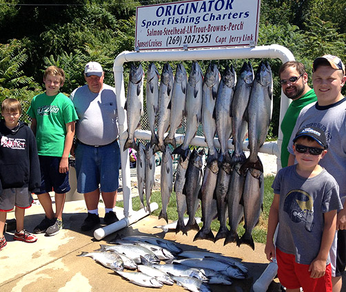 Originator Fishing Charter :: From New Buffalo, MI on Lake Michigan