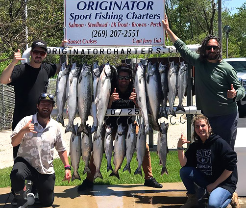 Originator Fishing Charter :: Come Fish Lake Michigan