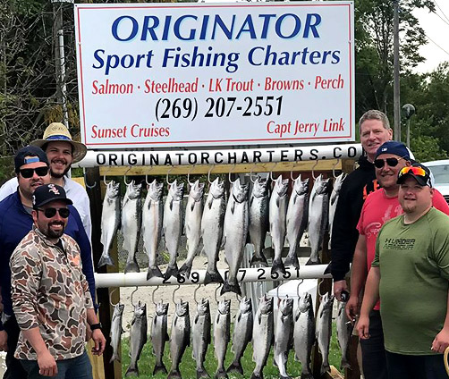 Originator Fishing Charter :: Come Fish Lake Michigan